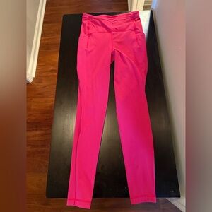 Pink Lululemon Leggings